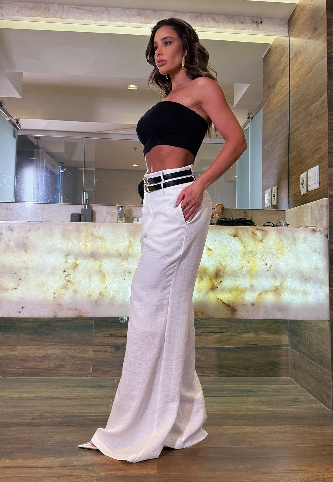 CALÇA HENRIETA