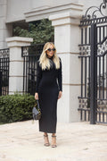 VESTIDO PRETO LONGO