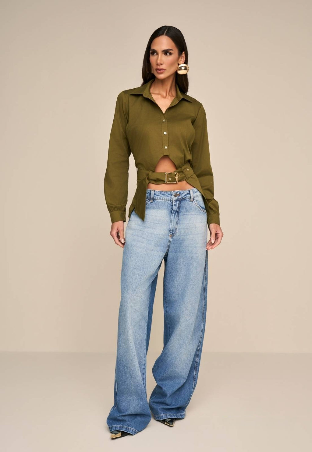 CAMISA ASSIMETRICA ARIA