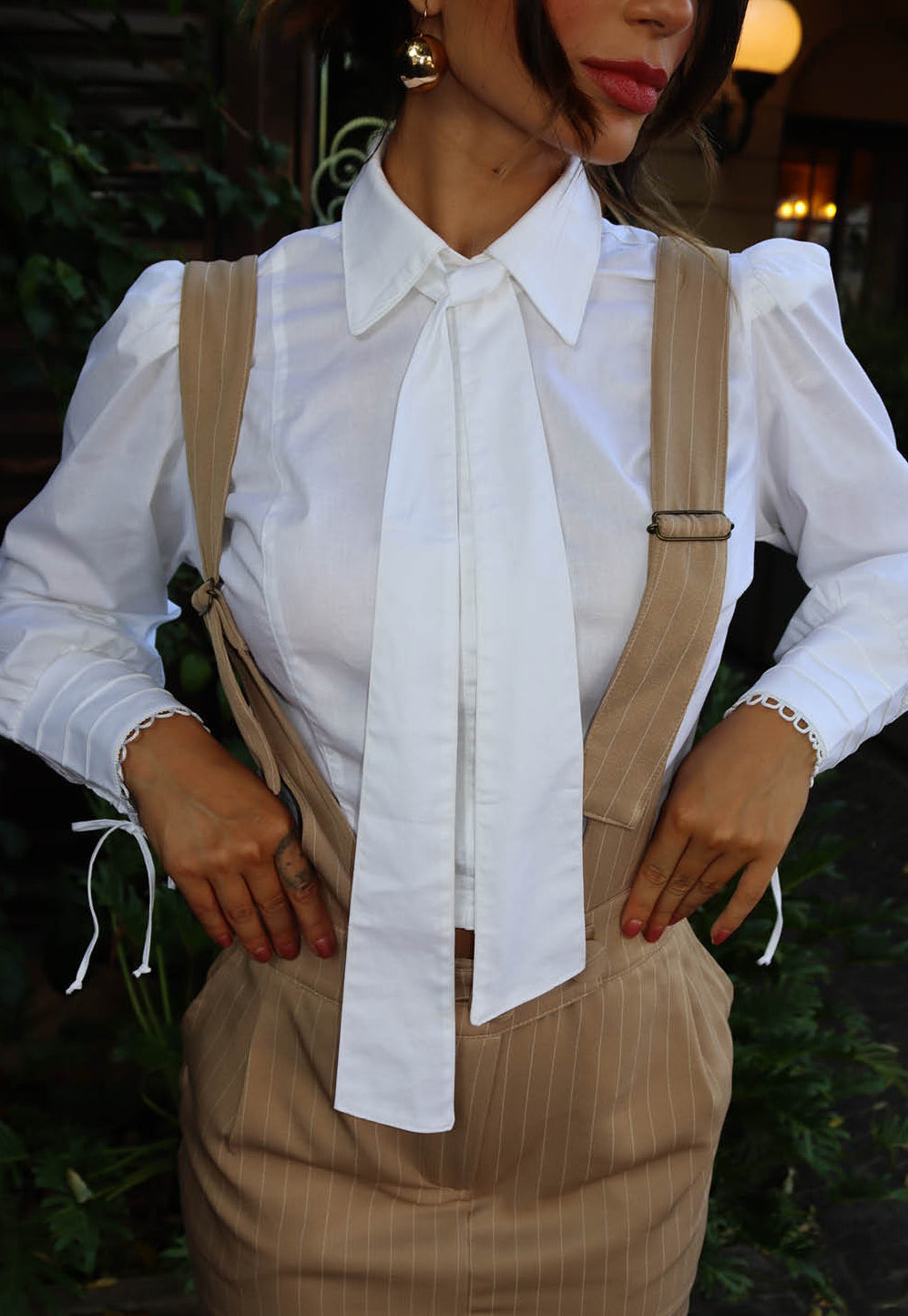 CAMISA ANIA CROPPED